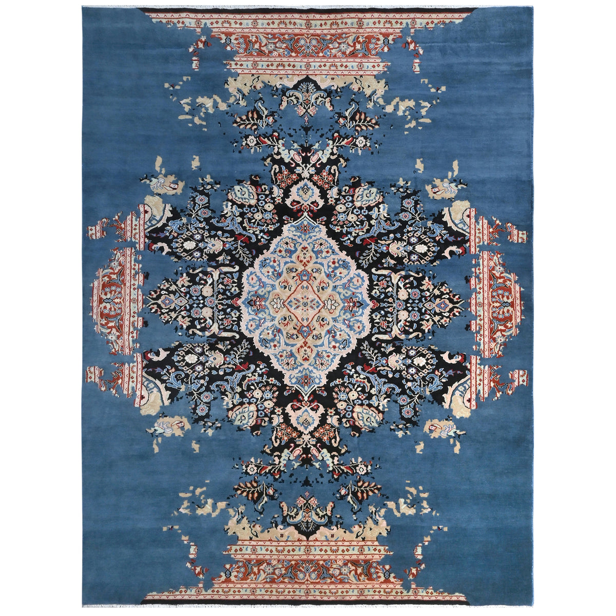 Fine Hand-knotted Wool Rug  204cm x 298cm