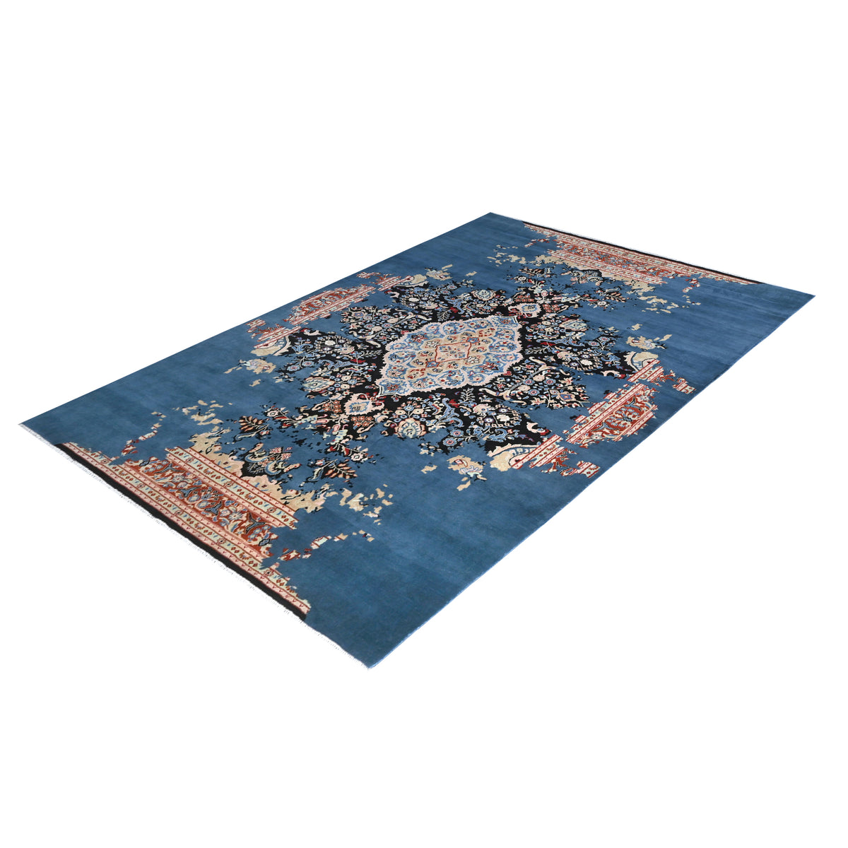 Fine Hand-knotted Wool Rug  204cm x 298cm