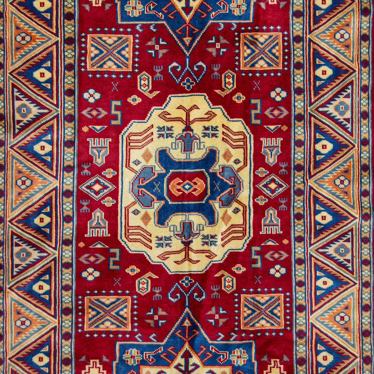 Hand-knotted Small Wool Rug  94cm x 152cm