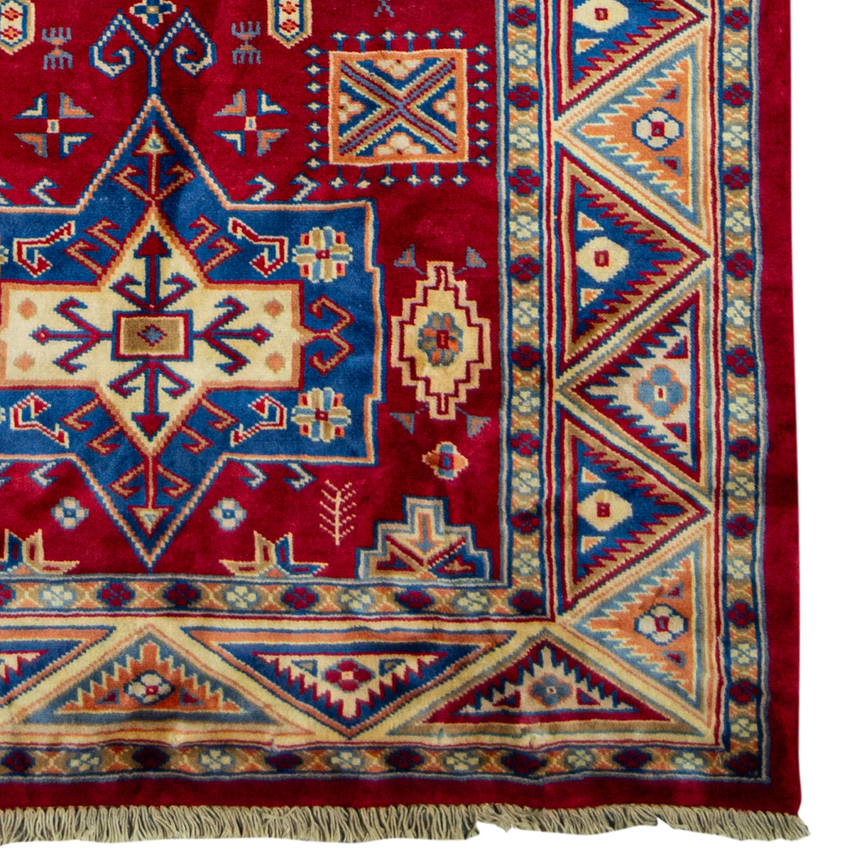 Hand-knotted Small Wool Rug  94cm x 152cm