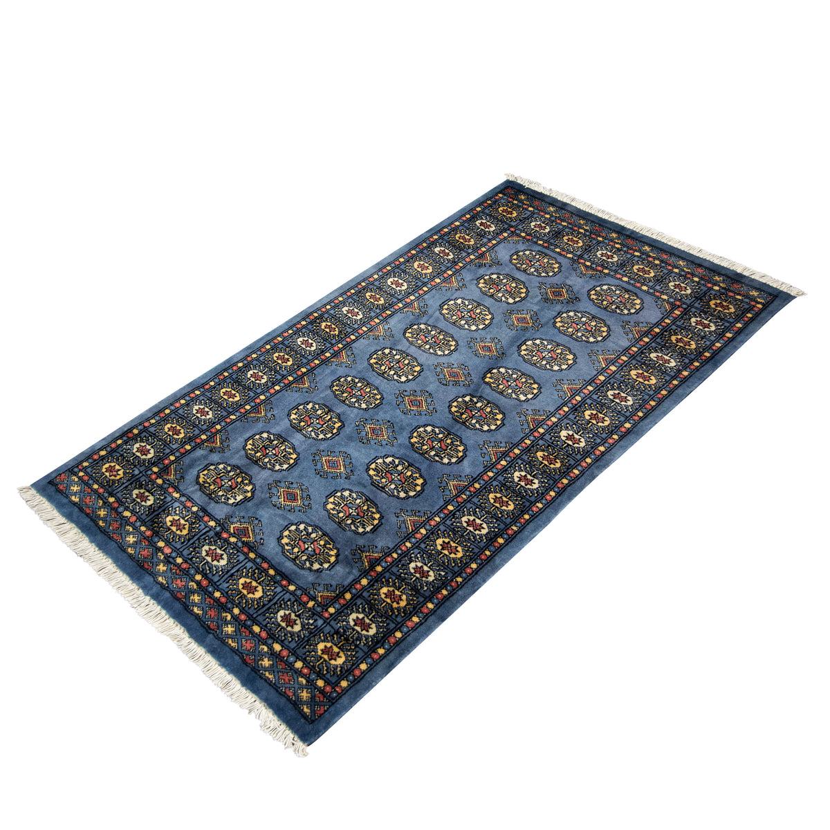 Hand-knotted Small Wool Rug 83cm x 189cm