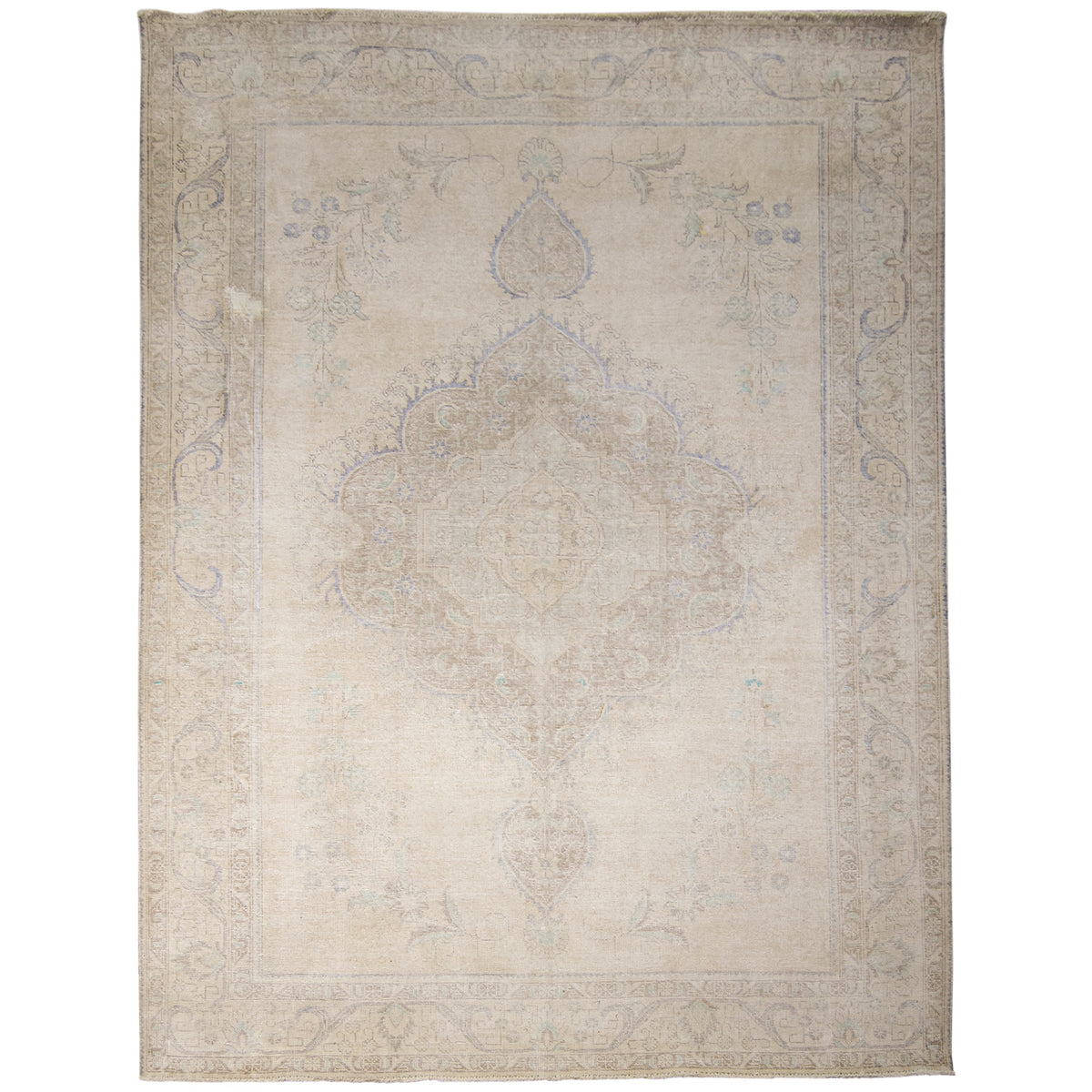 Hand-knotted Wool Persian Vintage Rug 290cm x 382cm