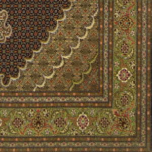 Fine Hand-knotted Persian Tabriz - Mahi Rug 115cm x 219cm