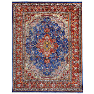 Fine Hand-knotted Traditional Wool Rug 240cm x 314cm