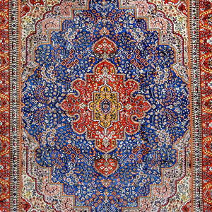 Fine Hand-knotted Traditional Wool Rug 240cm x 314cm